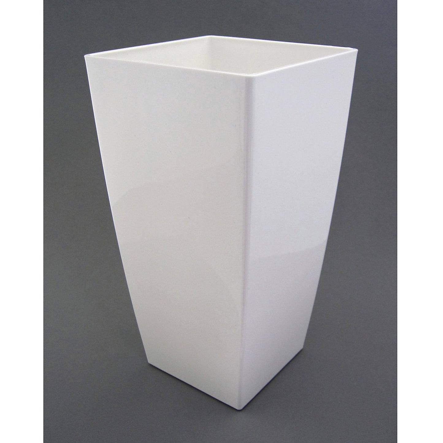PIZA conical vase, 14 l, height 410 mm, white.