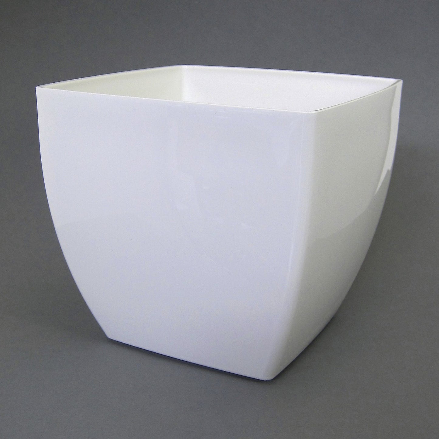 SIENA conical vase, 41.5 l, height 360 mm, white.