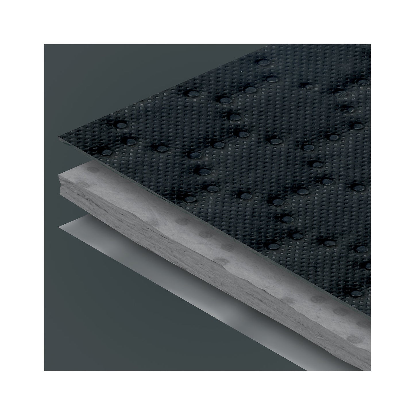 PRO Plus universal absorbent sheeting, sheets with barrier film, 500 x 400 mm, pack of 50.