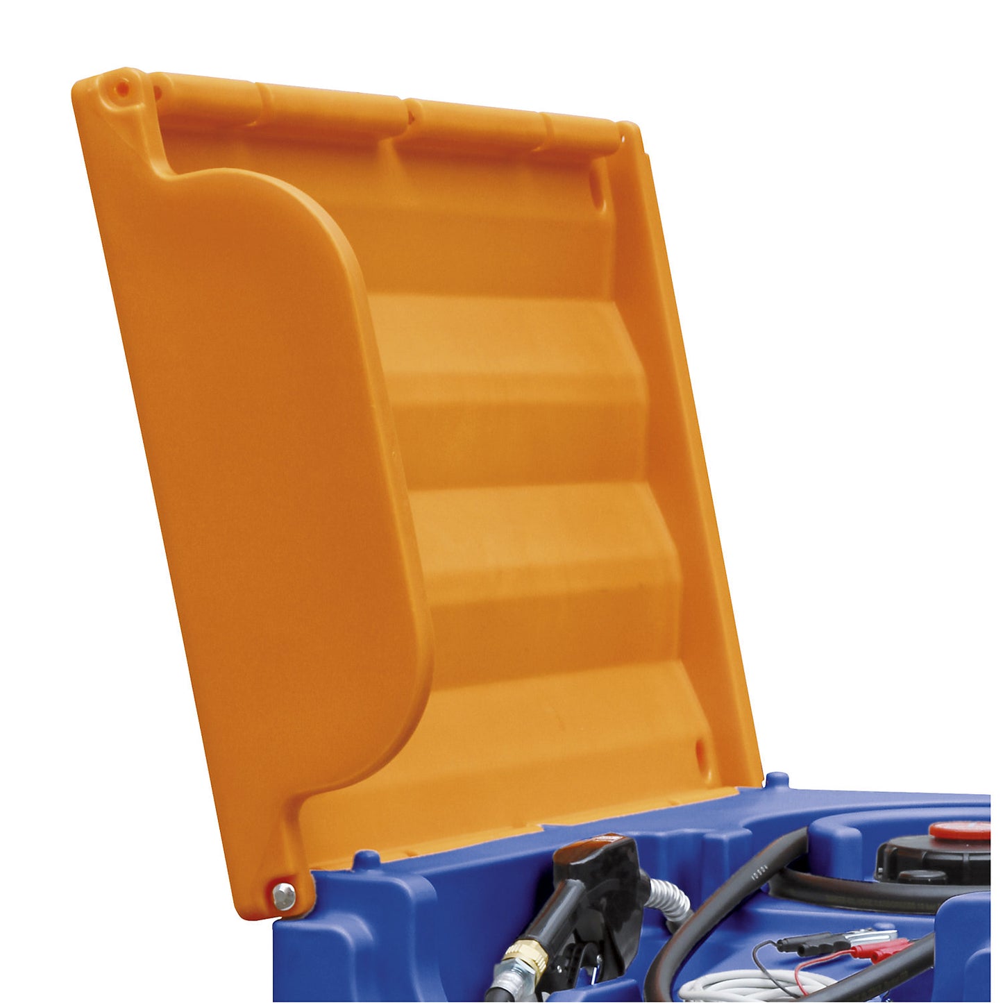 Hinged lid for Mobile Easy, orange, for 430, 460 and 600 l.
