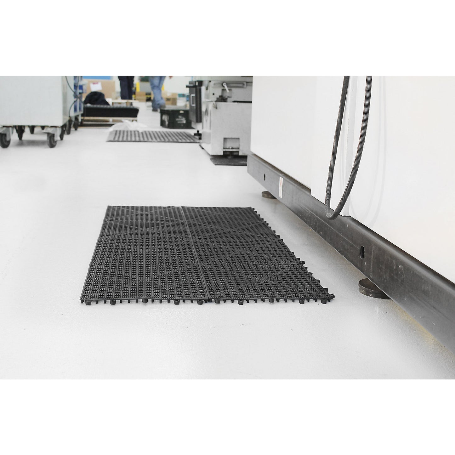 Flexi-Deck, pack of 9, black, LxW 300 x 300 mm.