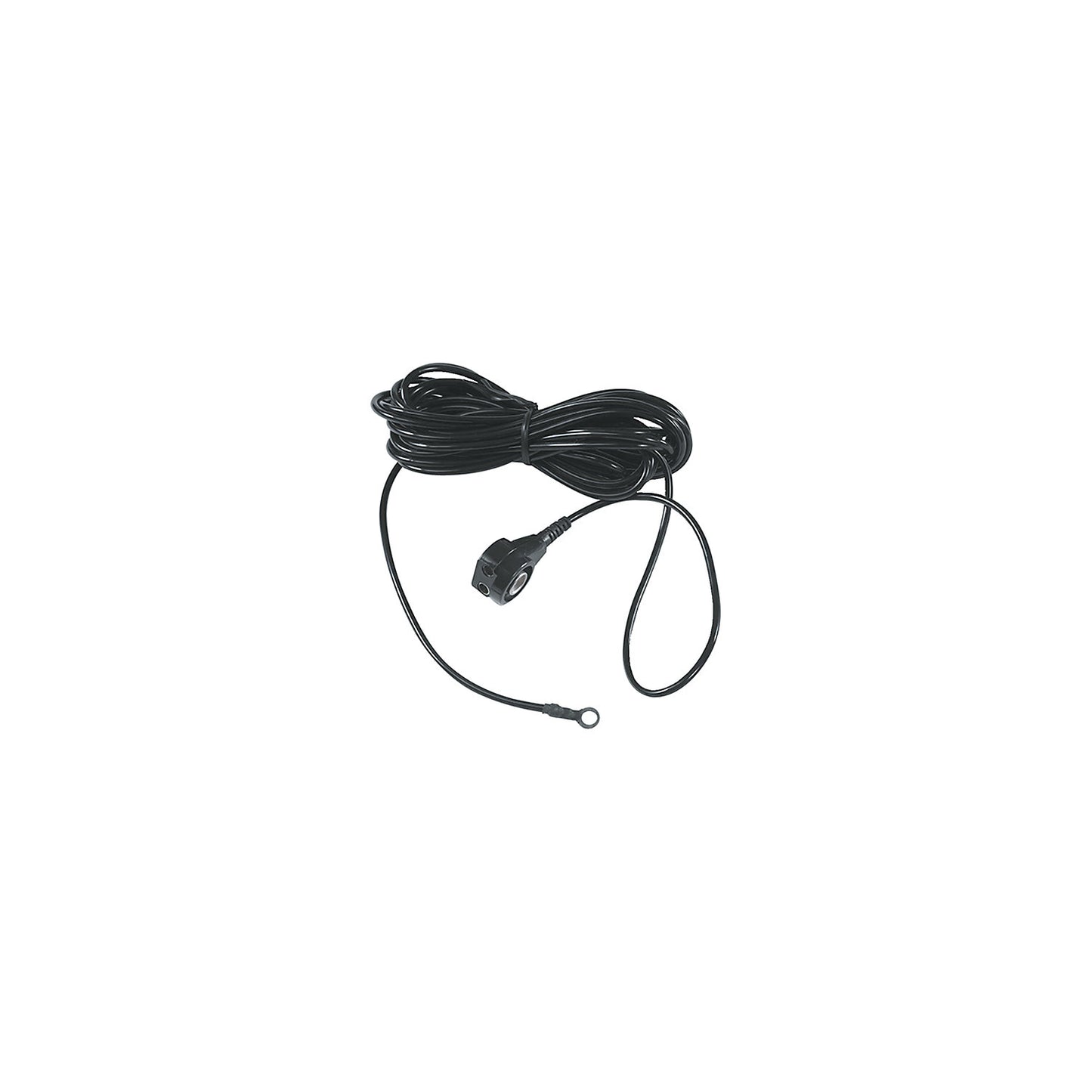 Earthing cable, 2 inputs, with socket connector, for wrist strap.