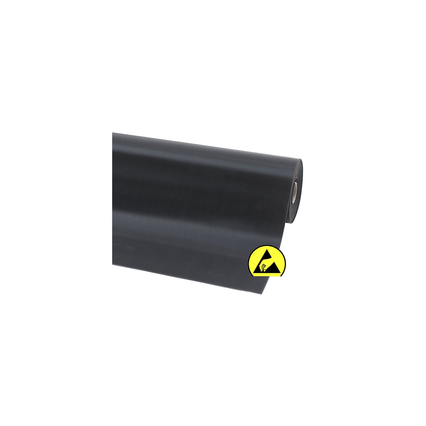 ESD Rib 'n' Roll, LxW 1500 x 1200 mm, black.