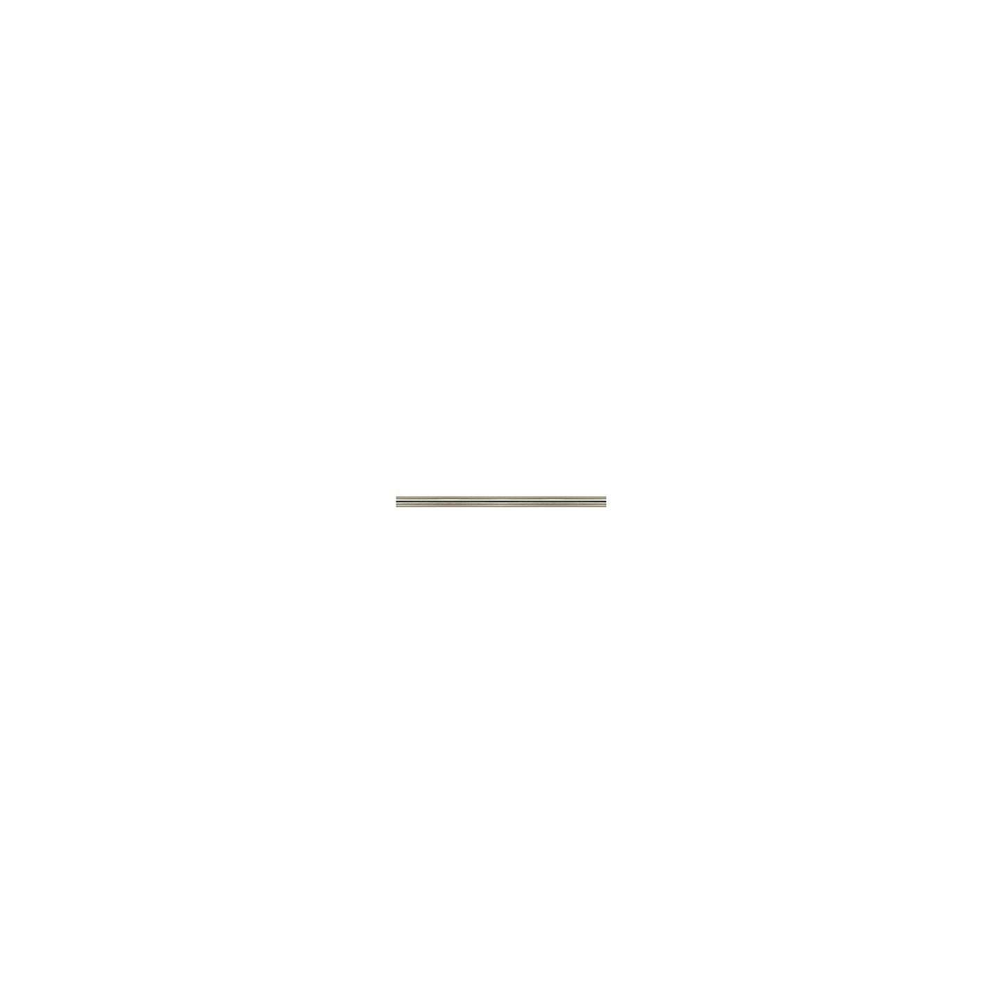 ST ceiling rod, length 600 mm, brushed chrome.