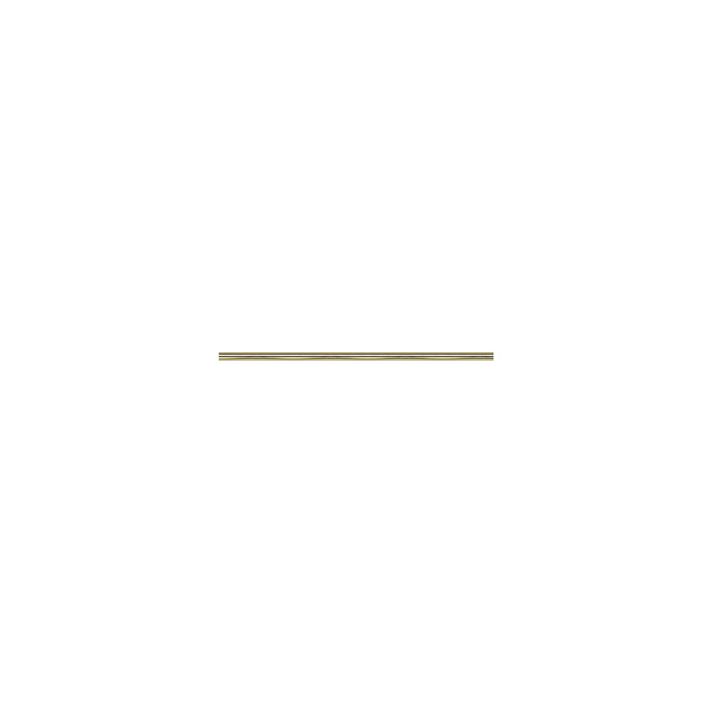 ST ceiling rod, length 1200 mm, polished brass.