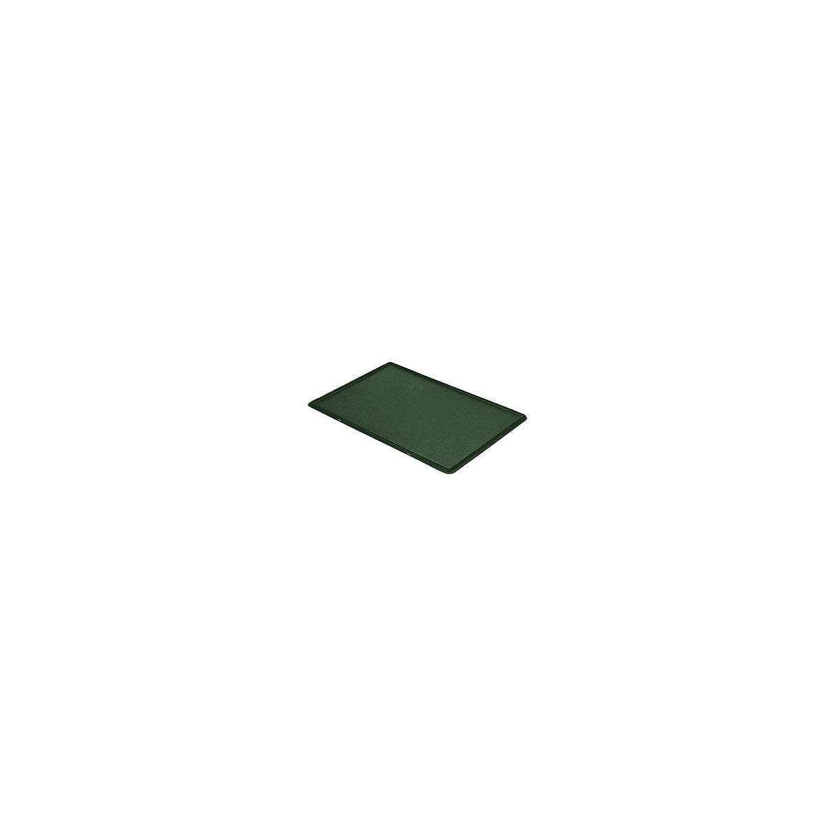 Push-on lid for stacking container, pack of 4, LxW 600 x 400 mm, green.