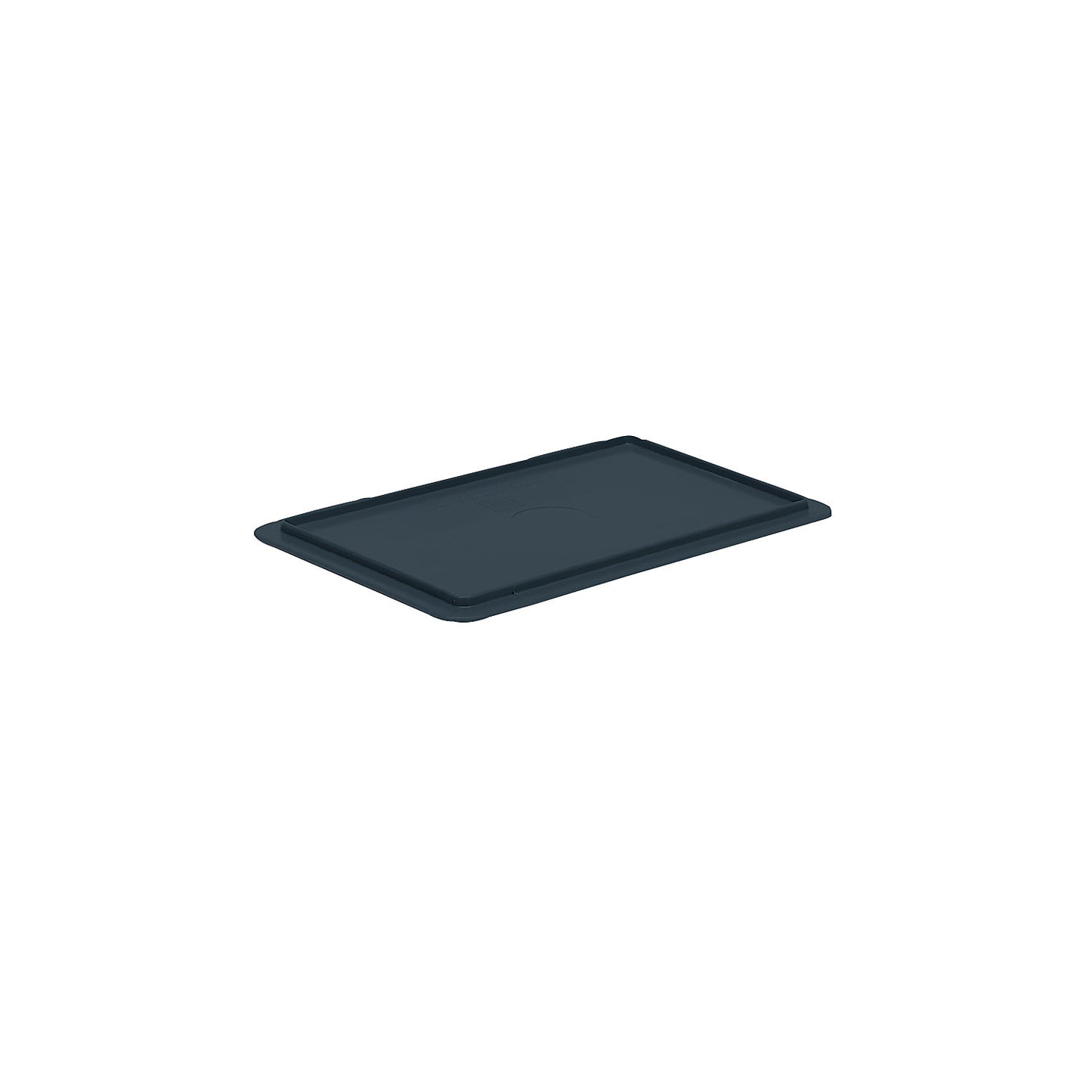 Push-on lid, dark grey, pack of 2, LxW 300 x 200 mm.