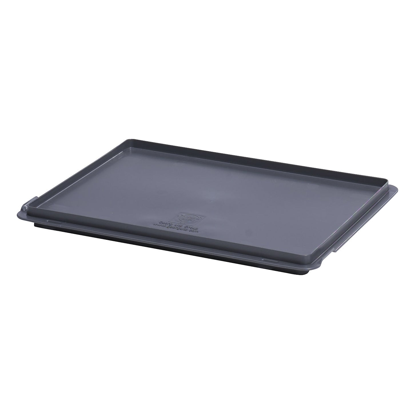 Push-on lid, dark grey, pack of 2, LxW 400 x 300 mm.