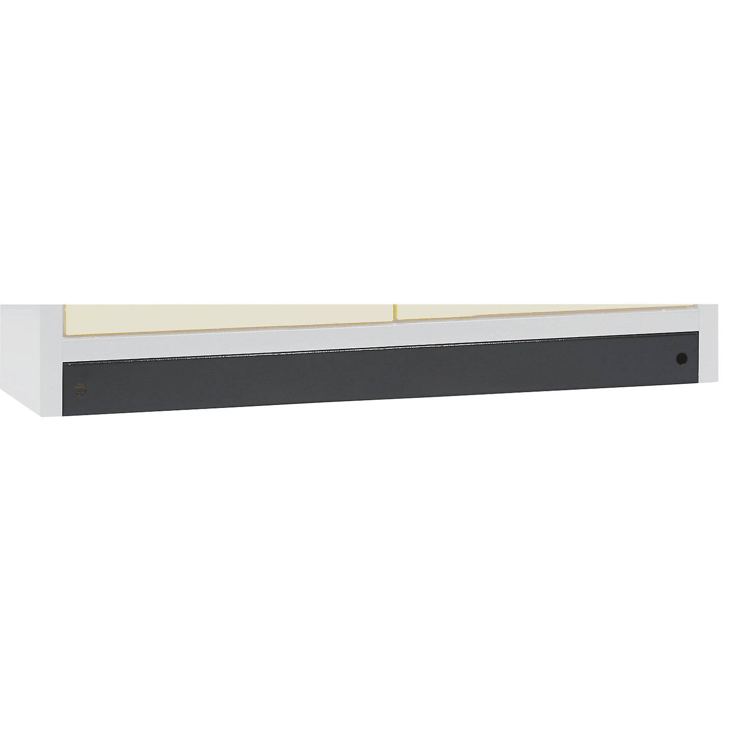 Plinth cover plate, for hazardous goods storage cupboard HxWxD 1955 x 1200 x 615 mm, type 90.