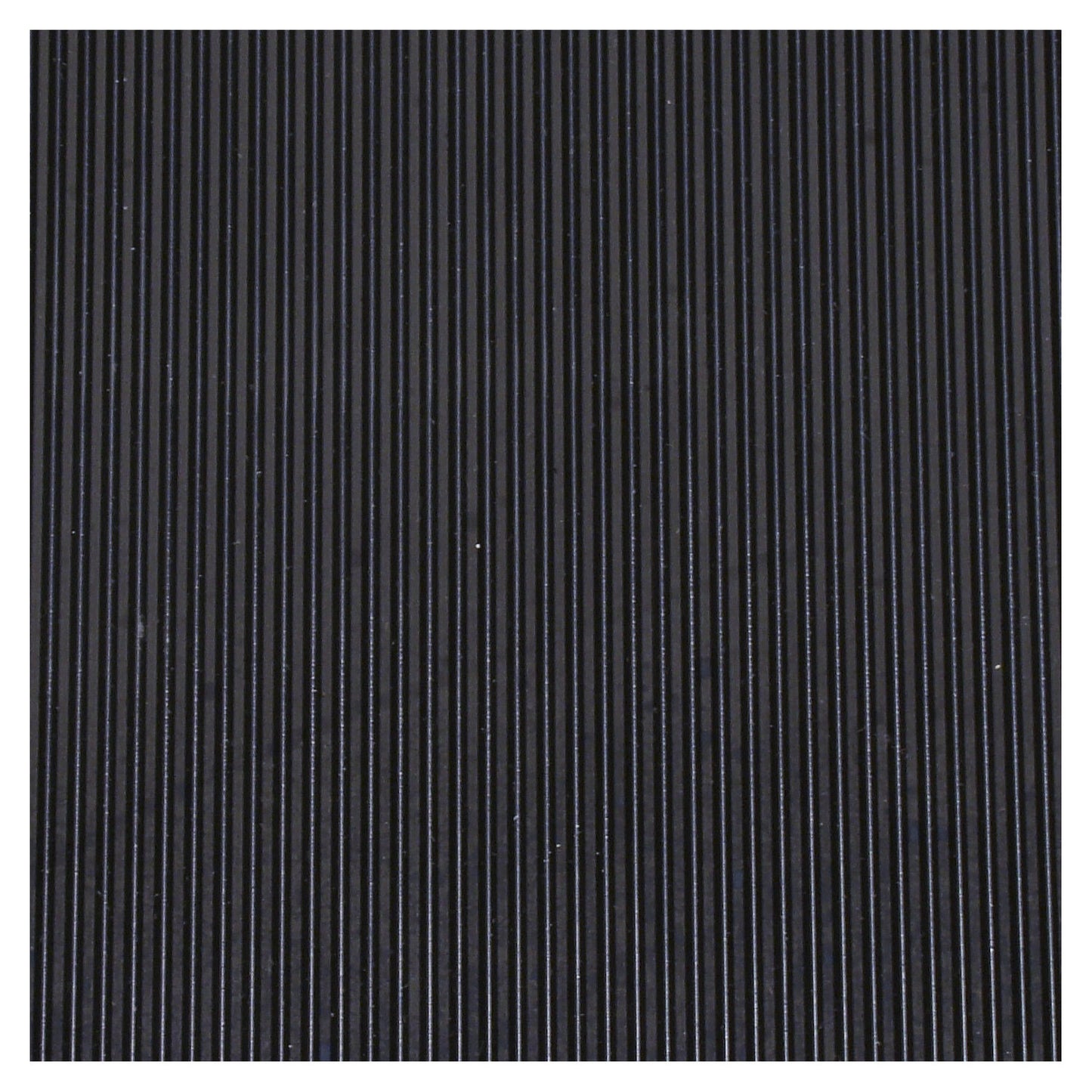 Ribbed rubber cover, for tool cupboard WxD 500 x 500 mm, black.