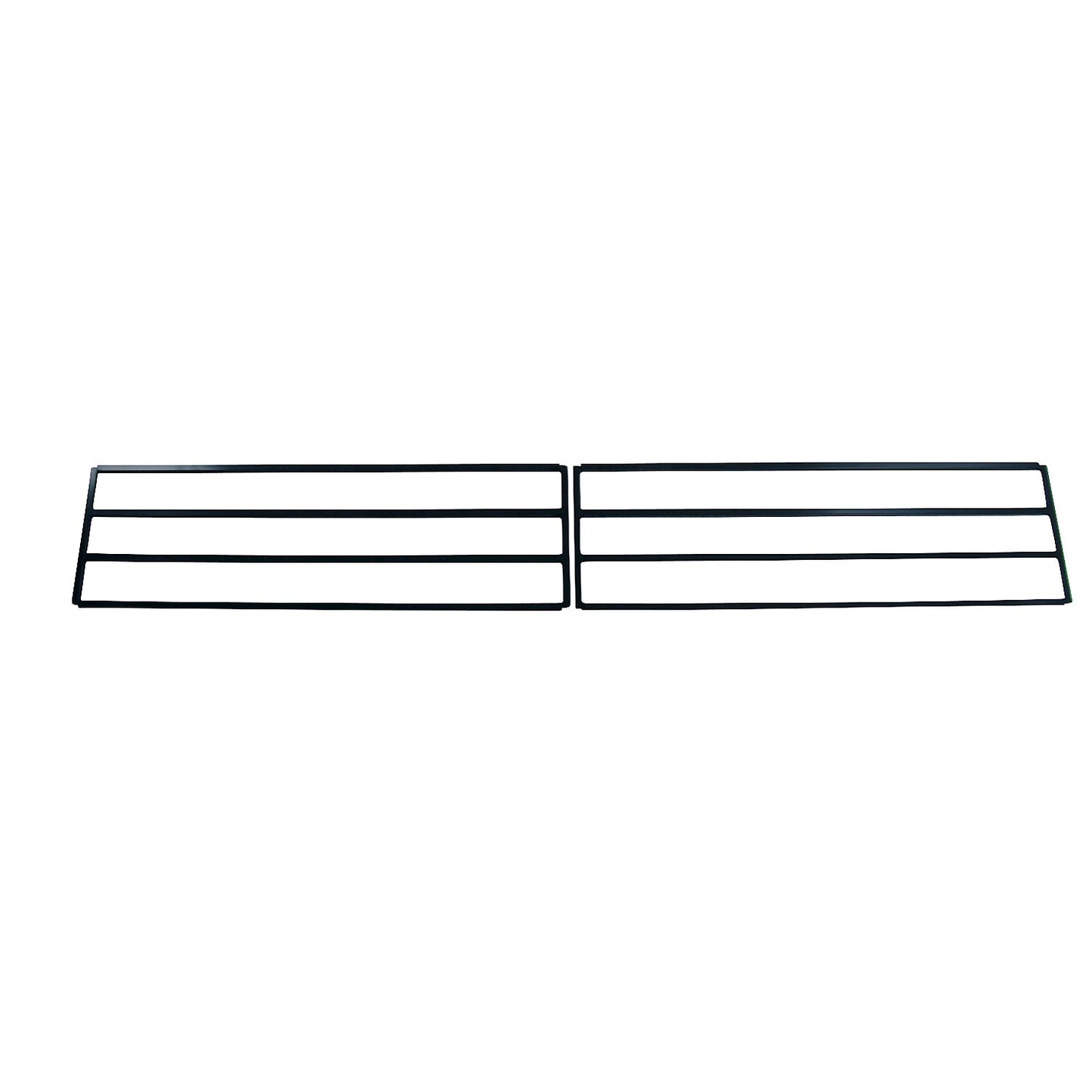 Shoe shelf for changing room bench, single sided, length 2000 mm.