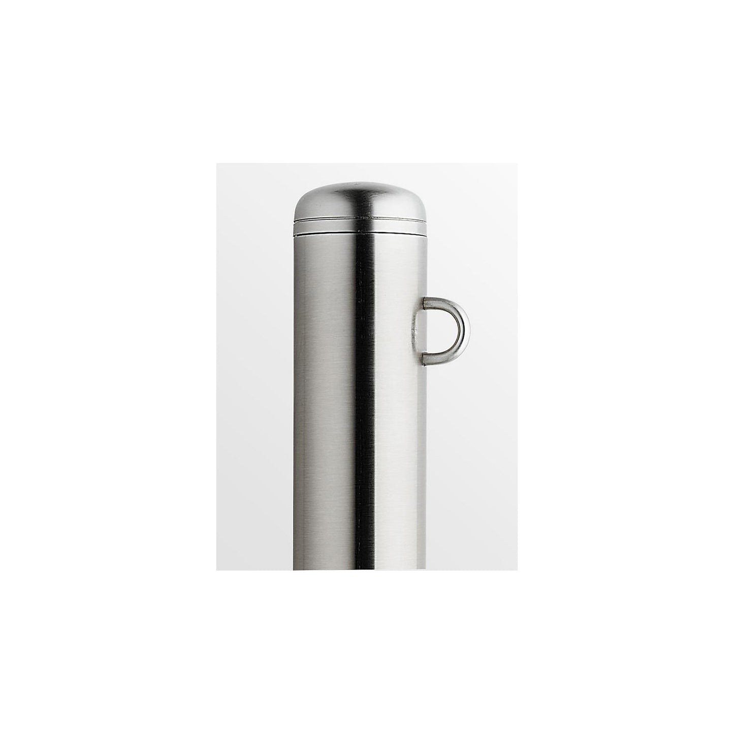 Stainless steel chain eyelets, assembled, extra cost.