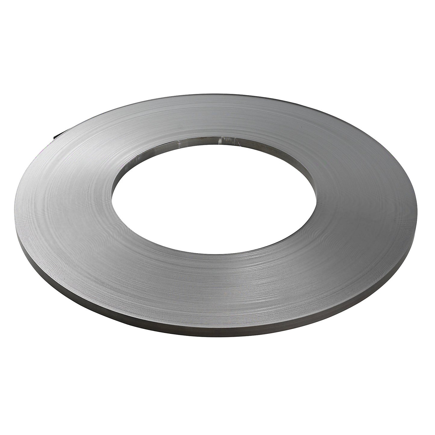 Steel strapping, for strap dispensers, pack of 2, ribbon coil, waxed and blued, strap width 16 mm.