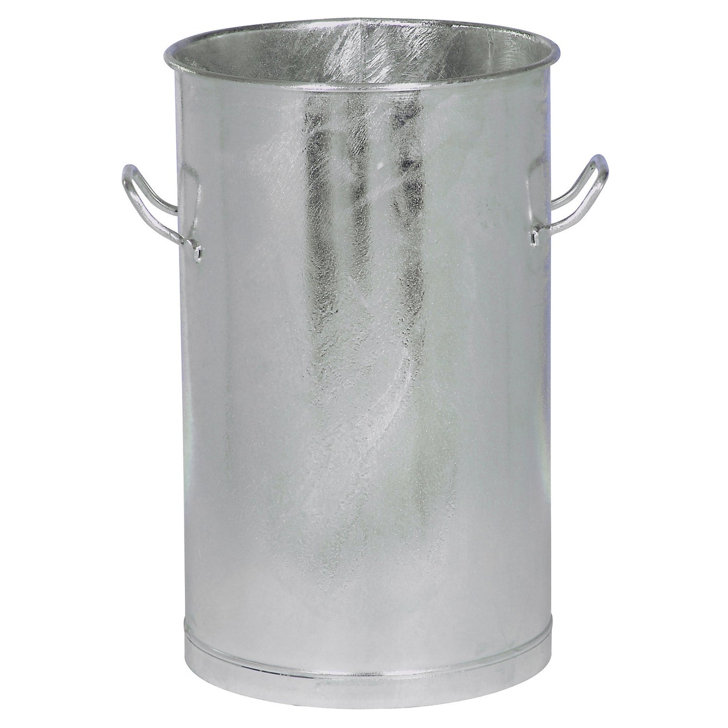 Waste bin without lid, steel, capacity 80 l, height 750 mm, external Ø at top 400 mm.
