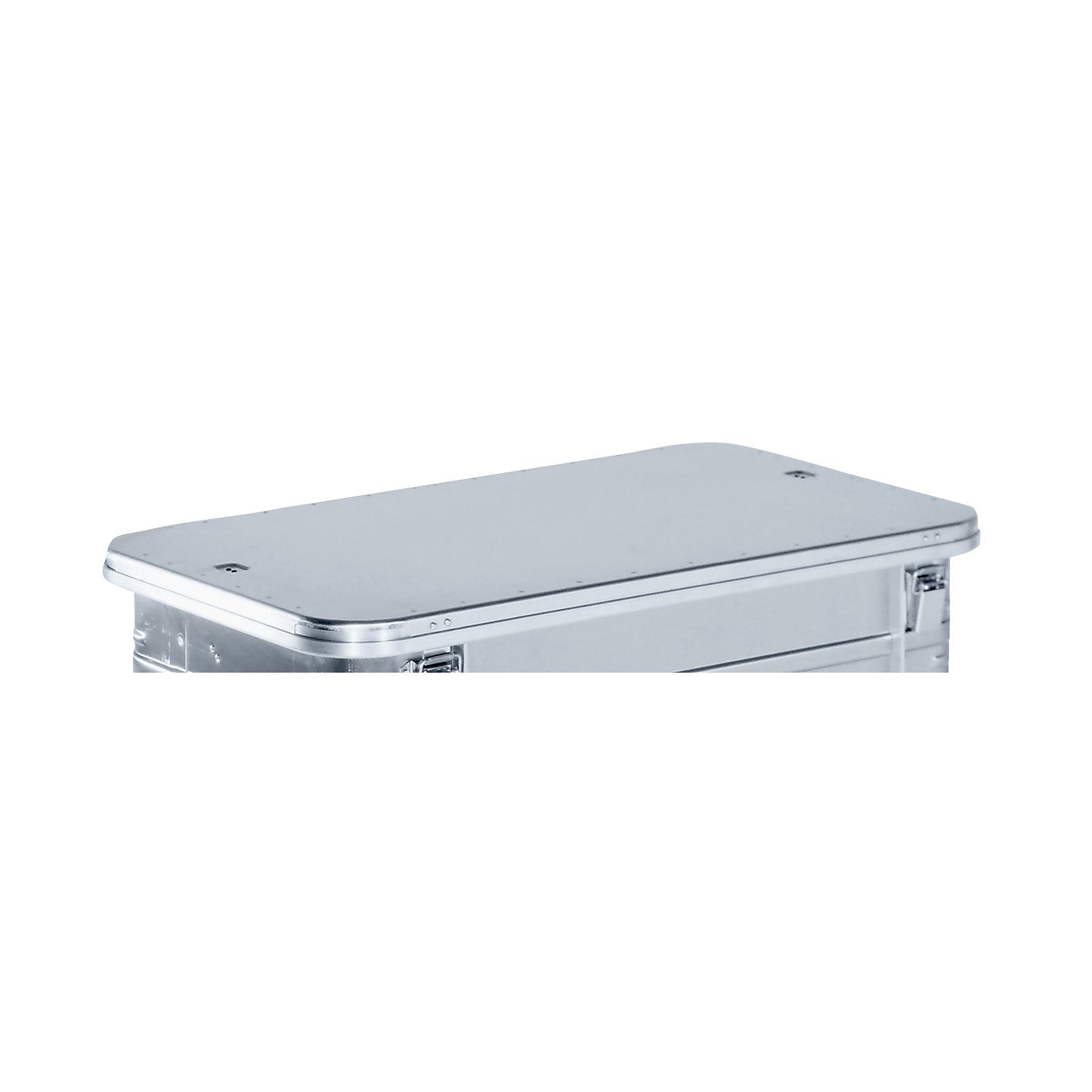 Lid, hinged, for container LxW 950 x 550 mm, extra cost.