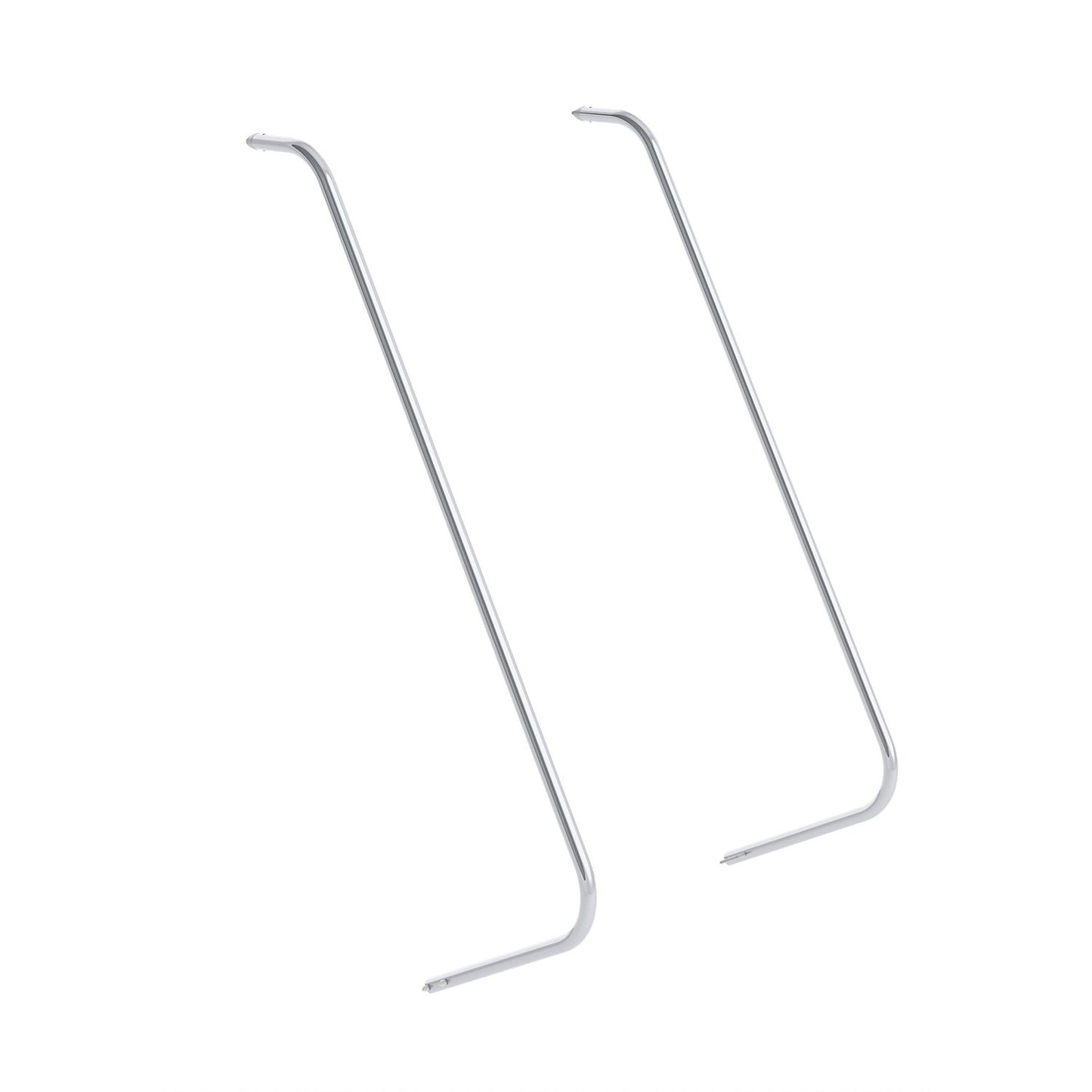 Hand rail, for mobile safety steps with 2-sided access, pack of 2, with 7 - 8 steps.