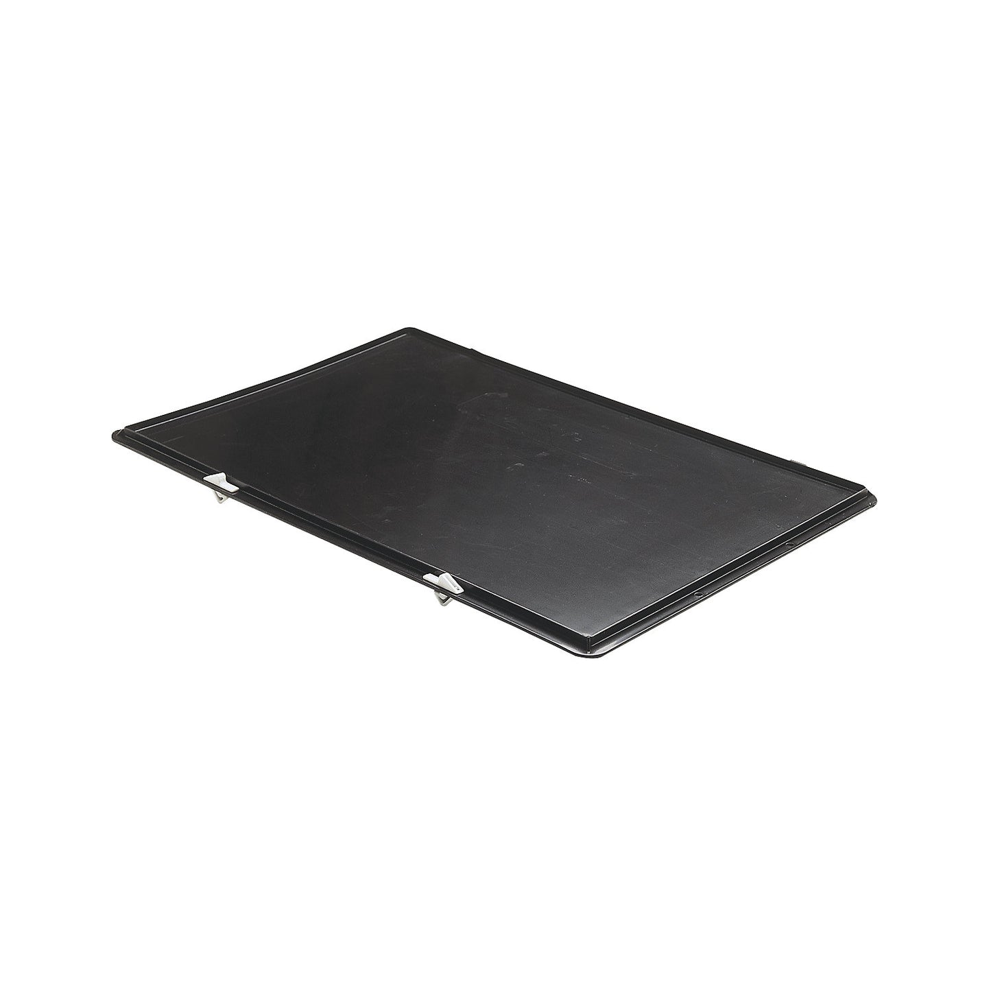 Locking lid, for LxW 600 x 400 mm, black, pack of 5.