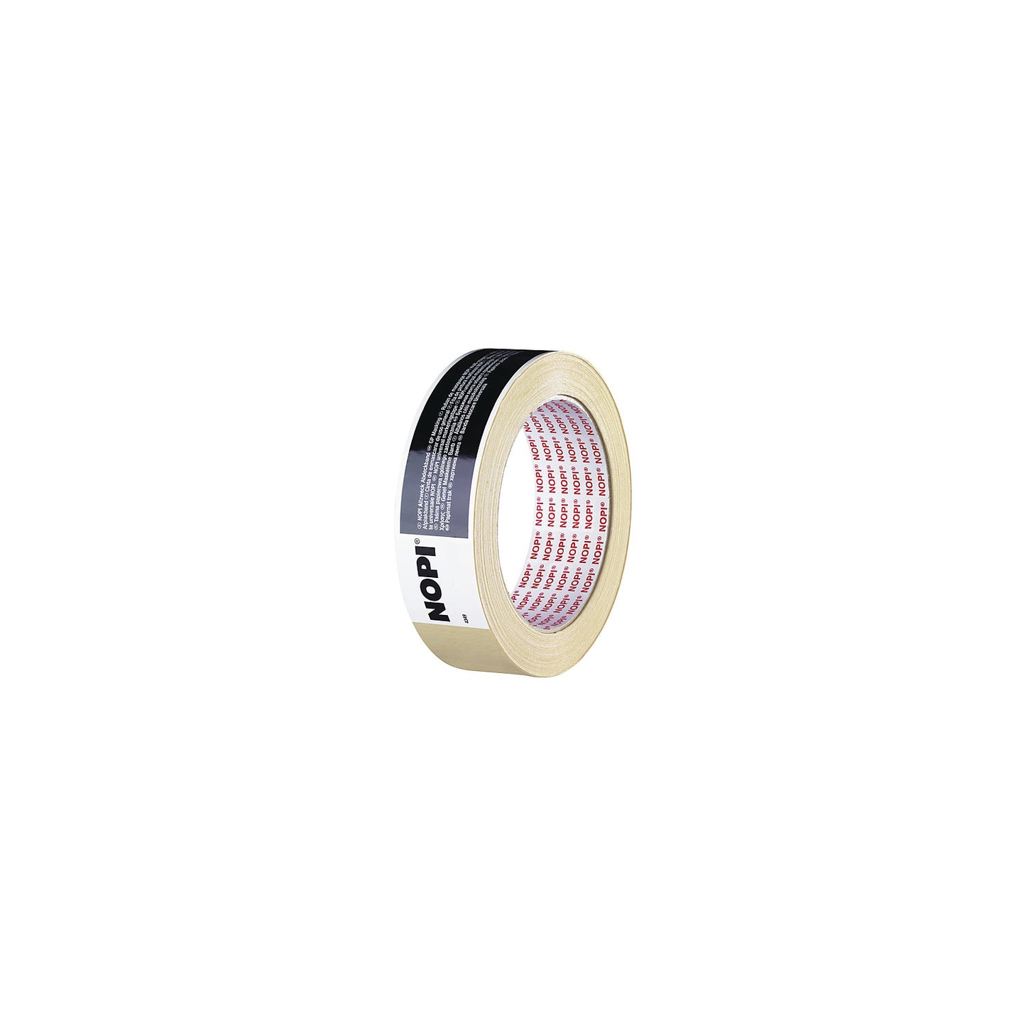 All purpose masking tape, NOPI® 4349, pack of 96 rolls, tape width 19 mm.