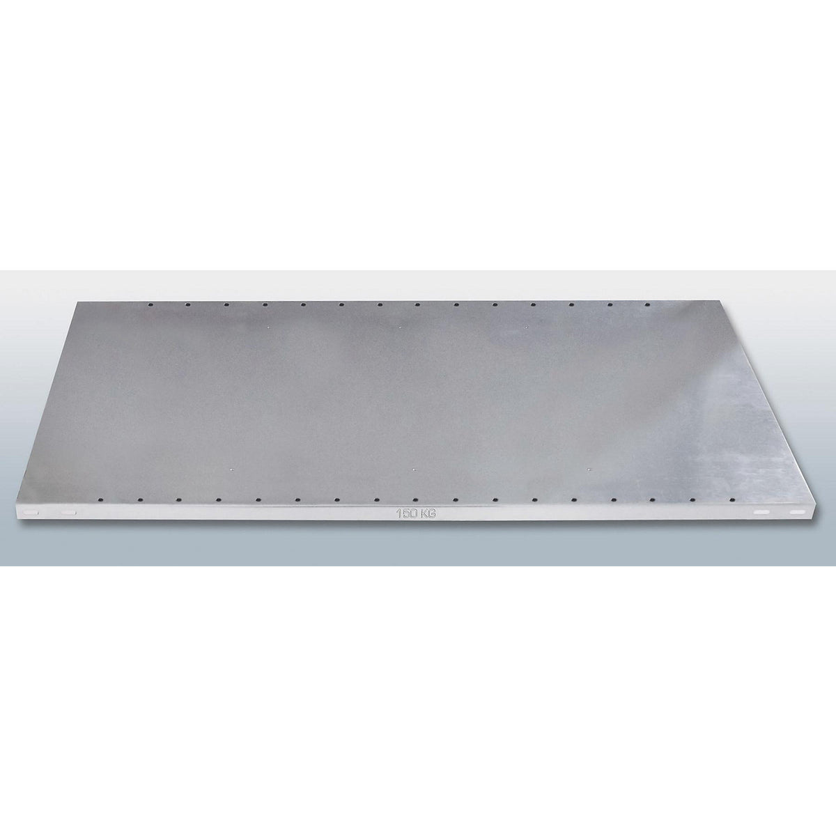 Additional zinc plated shelf, length 25 mm, pack of 2, WxD 1300 x 400 mm.