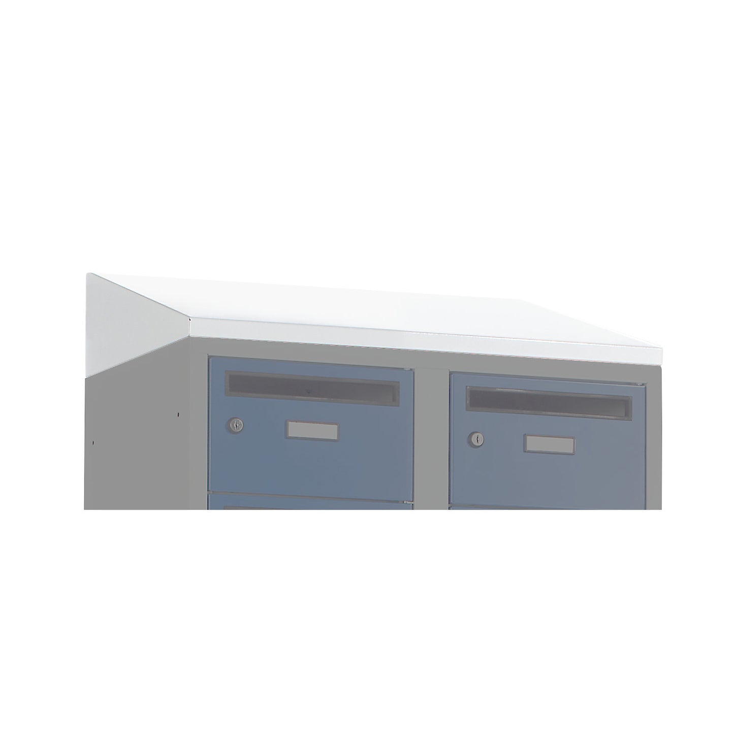 Sloping roof attachment, width 700 mm, height 156 / 25 mm.