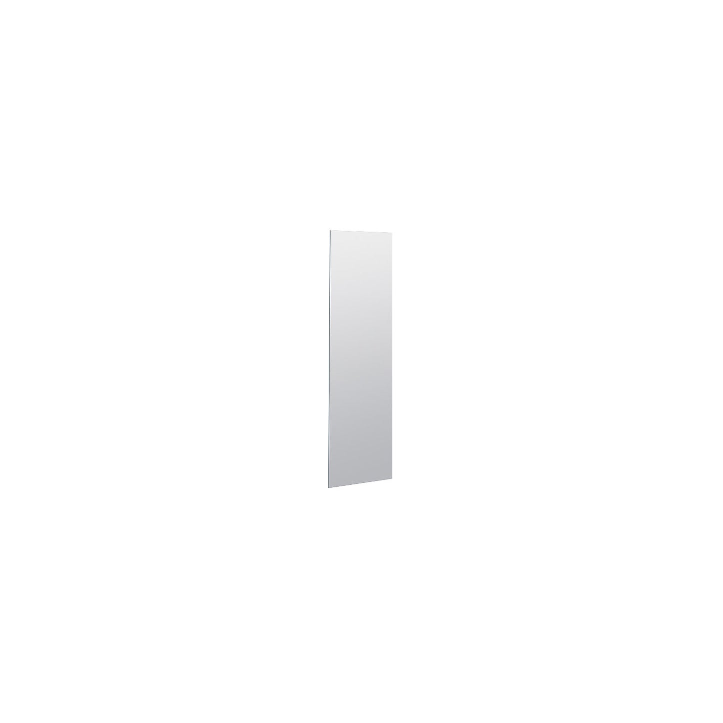 Rear panel for open wardrobe section, light grey RAL 7035, WxH 450 x 1800 mm.