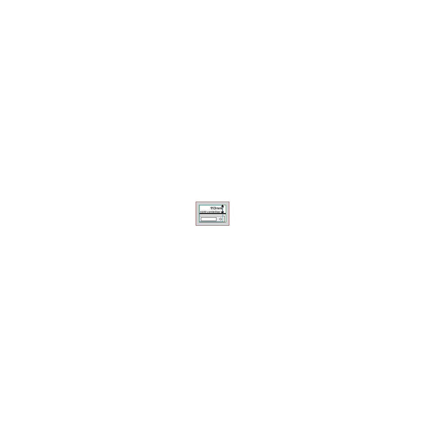 Built-in furniture safe, VDMA B, S2, HxWxD 300 x 420 x 380 mm.