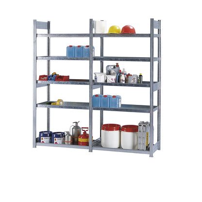 Tray shelf, max. load 200 kg, tray WxD 1000 x 400 mm.
