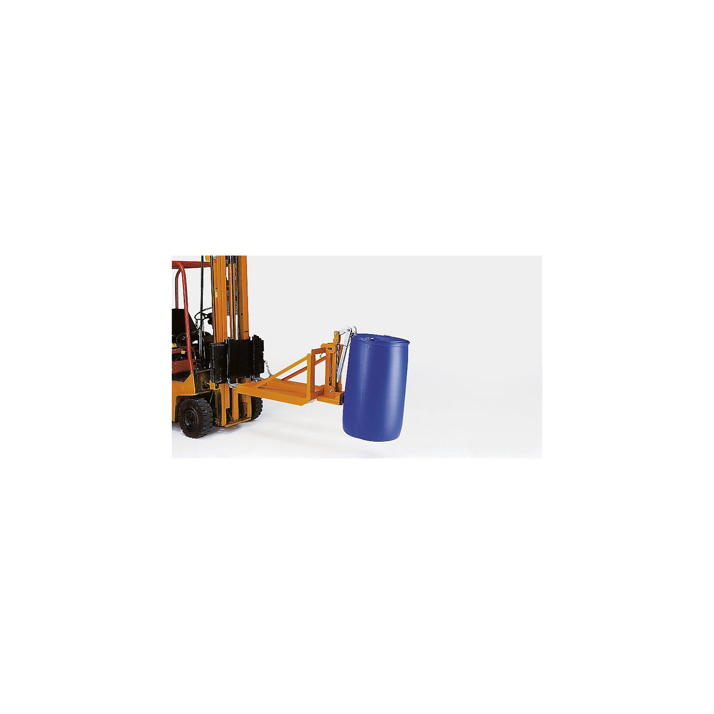 Drum grip for upright drum, number of drums 1, zinc plated.