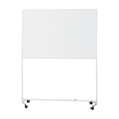 Whiteboard with dolly, steel, coated, WxH 1500 x 1000 mm.