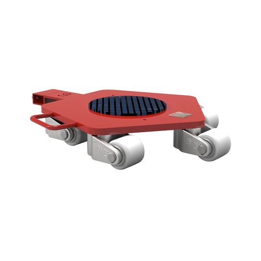 Rotating dolly, max. load 6000 kg, LxWxH 760 x 560 x 118 mm.