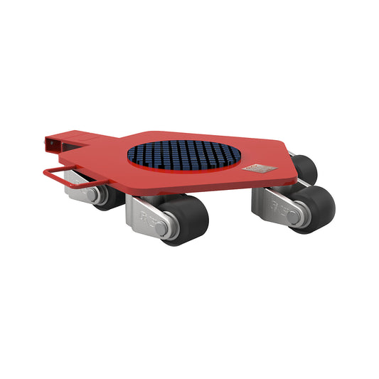 Rotating dolly, max. load 4000 kg, LxW 760 x 555 mm.