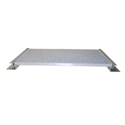 Grate floor, can be driven on, for WxD 1085 x 1085 mm.