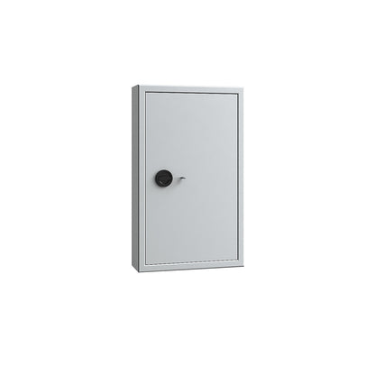 Key safe, light grey, adjustable hook strips, 300 hooks, HxWxD 1000 x 600 x 200 mm.