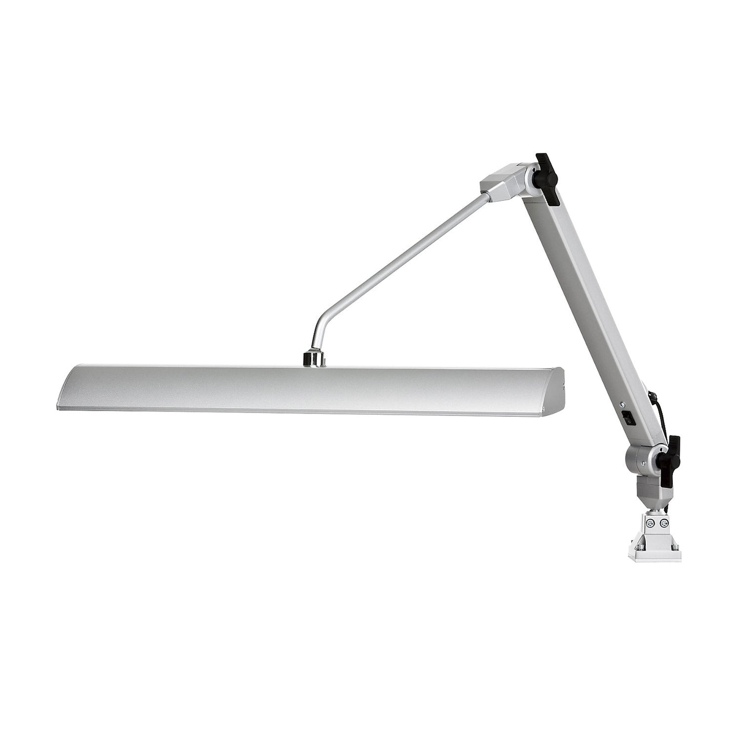 Universal LED articulated lamp, power 24 W, light head width 577 mm, 4000 K, dimmable.
