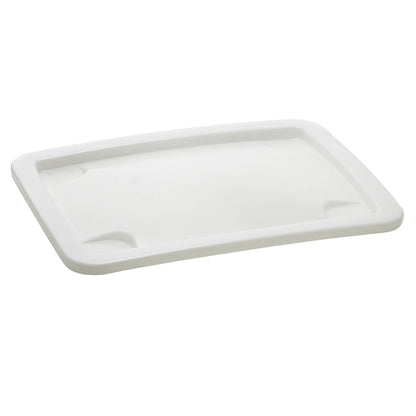 Lid for pallet boxes, for container size 210 l, white.