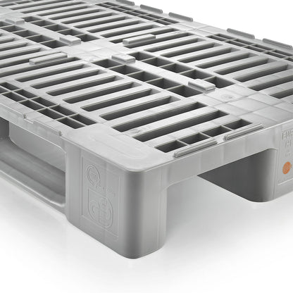 H1 hygienic pallet, LxWxH 1200 x 800 x 160 mm, 1+ items.