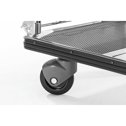 PREMIUM 300 platform truck, folding, max. load 300 kg, platform LxW 900 x 600 mm, push handle height 935 mm.