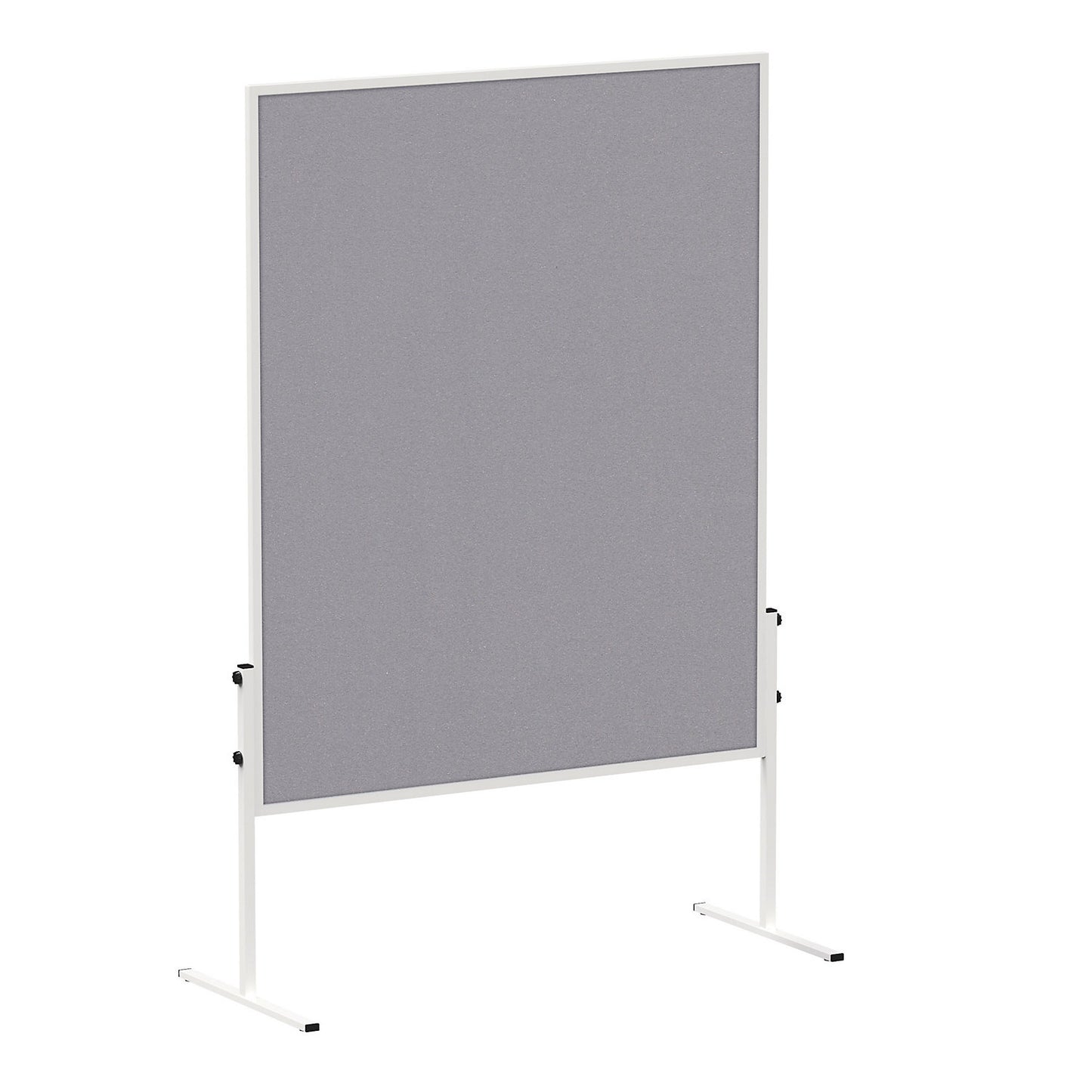 MAULsolid presentation board, mobile, felt colour grey.