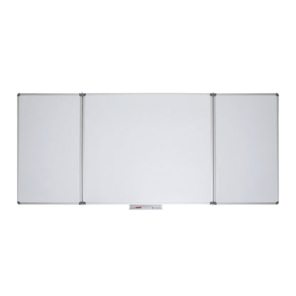 Folding whiteboard MAULstandard, sheet steel, coated, WxH 1200 x 1000 mm.