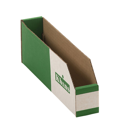 Corrugated storage bin, pack of 50, LxWxH 300 x 50 x 100 mm.