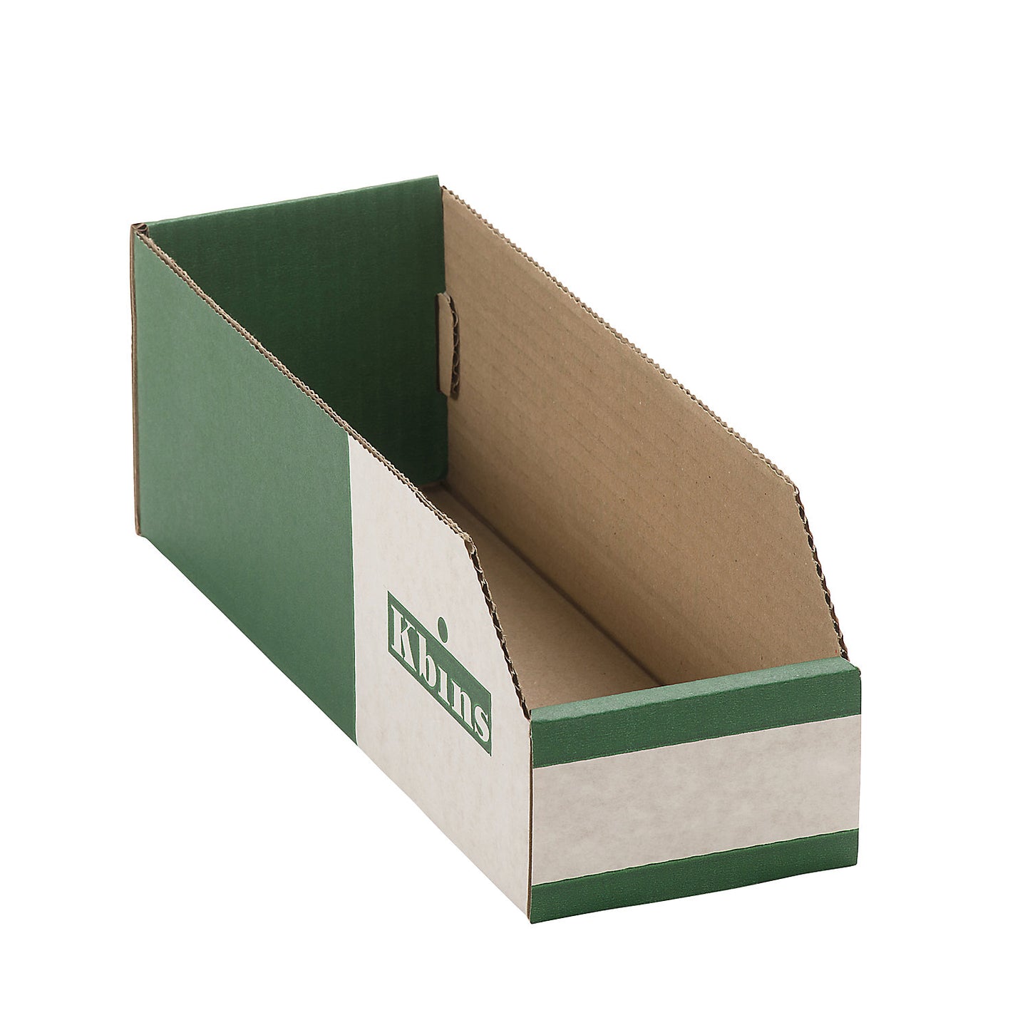 Corrugated storage bin, pack of 50, LxWxH 300x100x100 mm.
