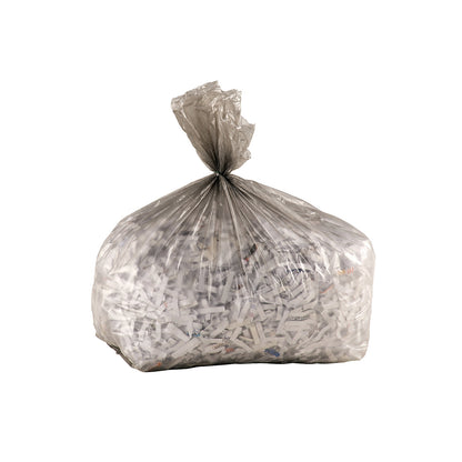 Rubbish bin bags, HDPE, 6 µm, 6 l, WxH 290 x 330 mm, grey, pack of 1500.