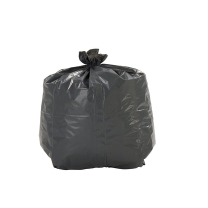 Rubbish bin bags, LDPE, 60 l, LxWxH 350 x 300 x 700 mm, 40 µm, grey, pack of 250.
