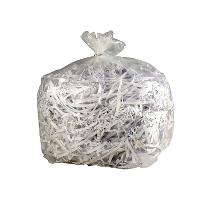 Waste sacks, LDPE, 30 µm, 30 l, 240 x 260 x 600 mm, transparent, pack of 200.