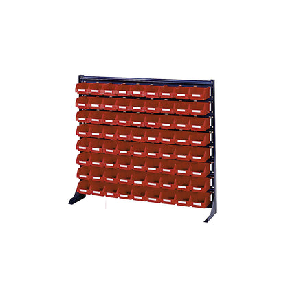 Small parts shelf unit, width 1020 mm, without open fronted storage bins, HxD 900 x 200 mm.