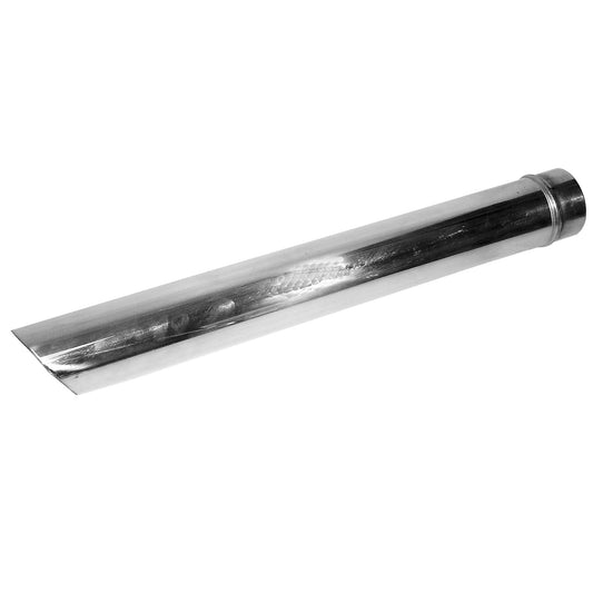 Metal nozzle, angled nozzle, Ø 40 mm, length 300 mm.