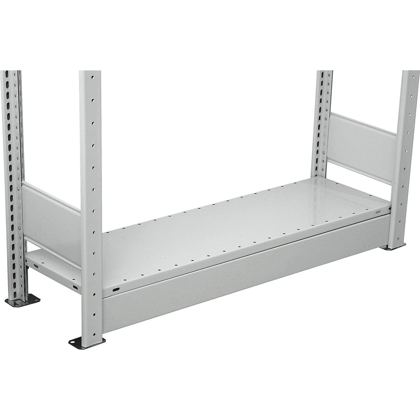 Plinth cover plate, zinc plated, pack of 5, for width 1300 mm.