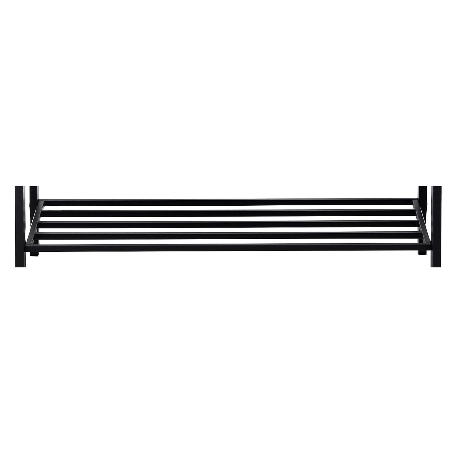 Shoe rack made of steel profiles, graphite grey, LxD 1000 x 400 mm.