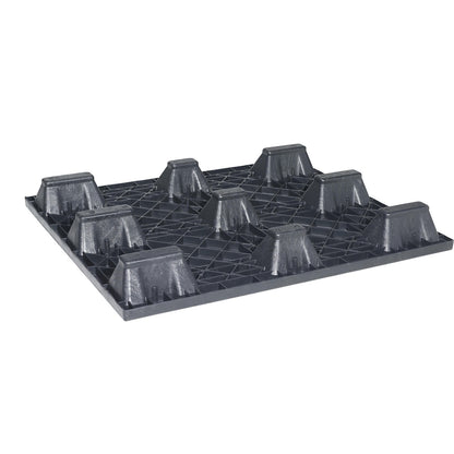 Industrial stacking pallet, LxW 1200 x 1000 mm, closed, 1+ items.