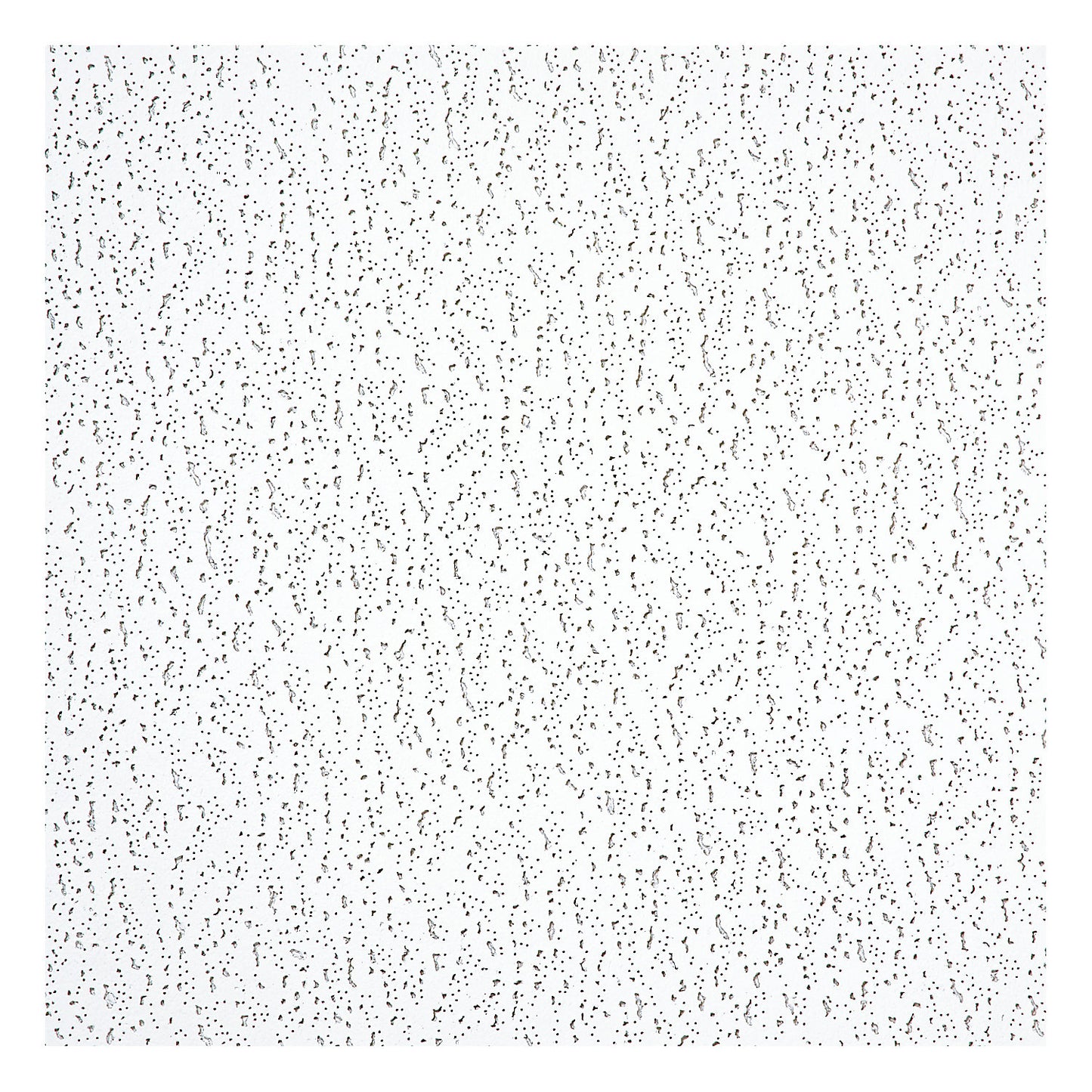 Ceiling section with inlaid white mineral fibre panels, panel size 625 x 625 mm, extra cost per m².
